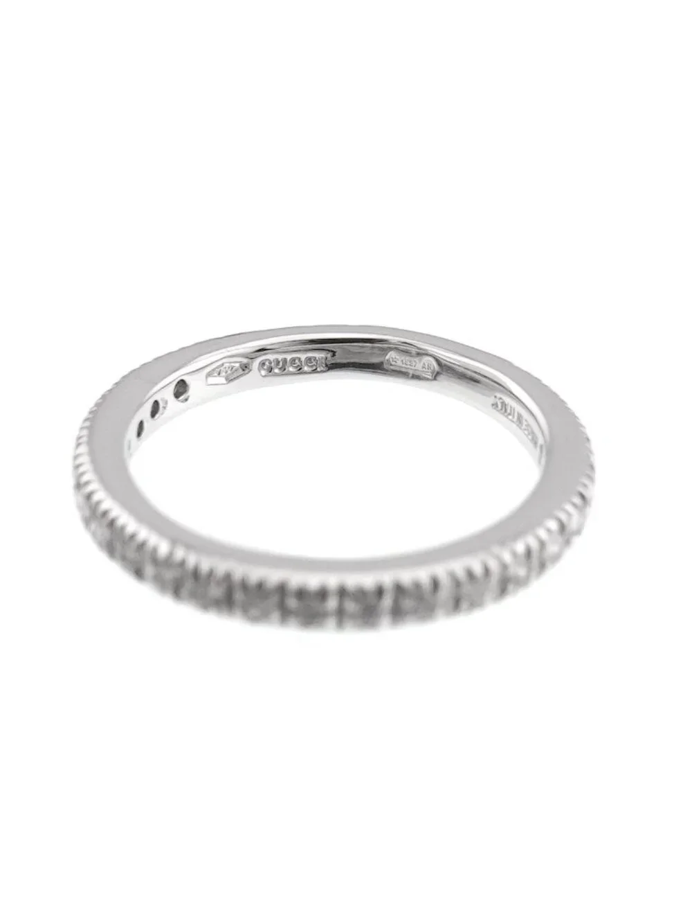 Gucci Ring Diamond 18K White Gold